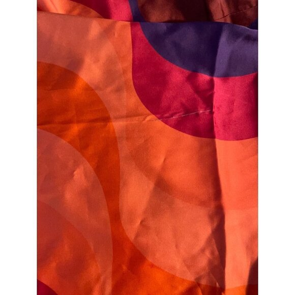 Anthropologie Hutch Myla Blouse Top Orange Geometric Size XS NWT High Neck - Picture 8 of 8